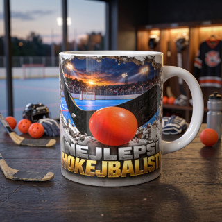 Keramický hrnek „Nejlepší hokejbalista“ – 330 ml